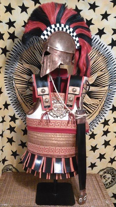 Linothorax Armour, Moorish Warrior, Hoplite Armour, Film Crafts, Greek Armour, Greek Warriors, Armour Ideas, Historical Pics, Roman Armor