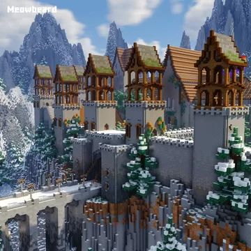 Pelinal Whitestrake Wallpaper, Minecraft Mega Build Inspiration, Castle Ideas Minecraft, Modern Minecraft Houses Interiors, Modern Minecraft Houses Tutorials, Minecraft House Ideas Survival, Minecraft House Survival, Minecraft Building Inspiration, Simple Minecraft House