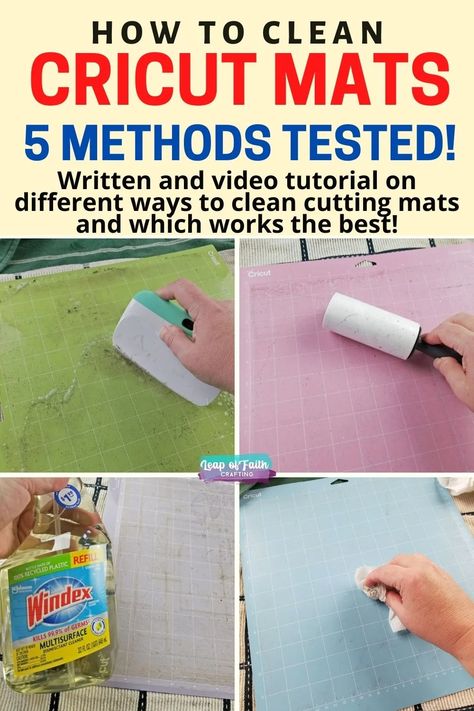 How to Clean Cricut Mats: Let's Compare Methods! - Leap of Faith Crafting Easy Cards For Kids, Cards Diy Easy, Paper Birthday Cards, Cricut Air 2, Cricut Projects Easy, Cricut Help, How To Use Cricut, Cricut Mat, Cricut Supplies