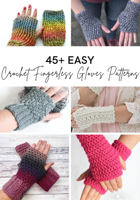 Easy Crochet Fingerless Gloves, Gloves Ideas, Crochet Gloves Free Pattern, Crochet Fingerless Gloves Free Pattern, Cable Fingerless Gloves, Crochet Arm Warmers, Crochet Wrist Warmers, Crochet Mittens Pattern, Fingerless Gloves Crochet Pattern