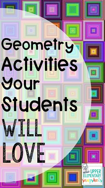 3rd Grade Geometry Activities, 4th Grade Math Projects, 3rd Grade Geometry, Geometry Lessons, Geometry Activities, Nonfiction Text Features, Homeschool Projects, Algebraic Thinking, Math Materials