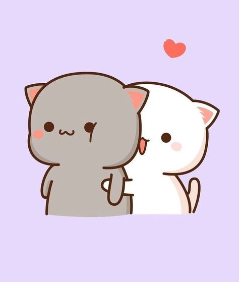 Cute Mochi Cats 💛|| Cute Wallpapers Cute Drawings For Boyfriend, Aesthetic Love Wallpaper, Cute Merch, Peach And Goma, Mochi Cat, Peach Cat, Iphone Wallpaper Cat, Chibi Cat, Cute Bunny Cartoon