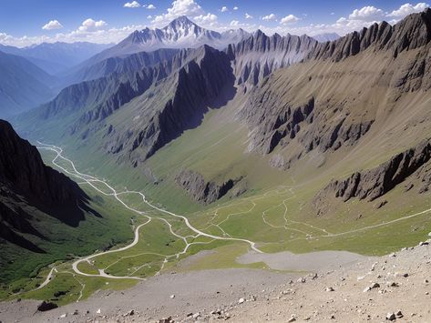 Discover Afghanistan's Natural Beauty: Hindu Kush Mountain Pass Inspiring Landscapes, Hindu Kush, Mountain Pass, Awe Inspiring, Natural Beauty, Beauty, Nature