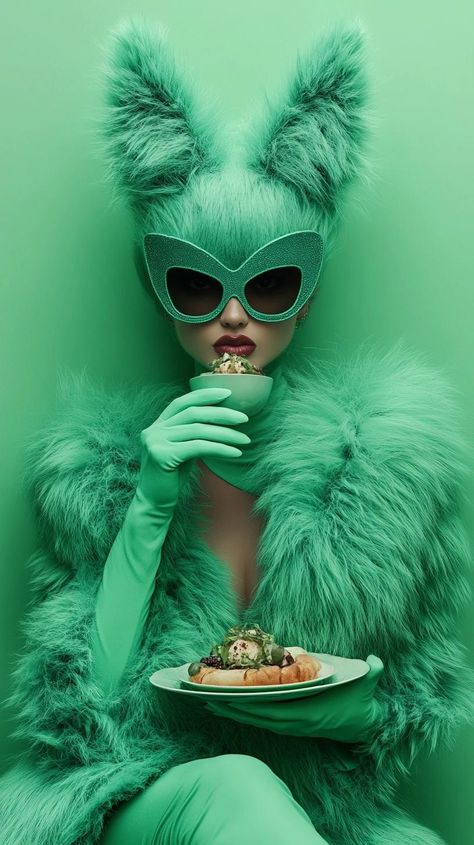 Surrealism Outfit Style, Strange Fashion, Surrealist Fashion, Alien Themed Photoshoot, Alien Photoshoot Inspiration, Surreal Fashion, Pop Art Fashion Photography, Trippy Fashion Photography, Quirky Photography