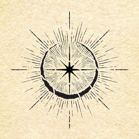 Aesthetic Compass Tattoo, Cool Compass Drawings, Compass Drawings, Compass Aesthetic, 666 Tattoo, Compass Drawing, Tatuaje A Color, Sun Tattoo, Aesthetic Tattoo