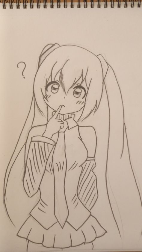 I drew from pinterest only just copied in my sketch book Cute People Drawings Kawaii, Toga Drawings Easy, Simple Anime Drawings For Beginners, Food Sketch Easy, Food Drawing Sketches Easy, Cute Anime Sketch Easy, Miku Hatsune Drawings, School Sketches Doodles, Komi Drawing