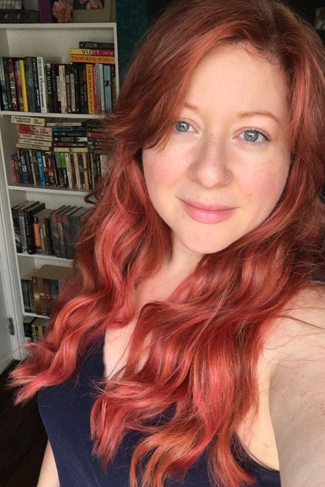 Coral Copper Hair, Coral Hair, Copper Rose, Copper Hair, Hair Colors, Hair Inspiration, Hair Color, Coral, Copper