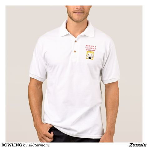 BOWLING POLO SHIRT - Cool And Comfortable Golfer Polo Shirts By Talented Fashion & Graphic Designers - #polo #gold #golfing #mensfashion #apparel #shopping #bargain #sale #outfit #stylish #cool #graphicdesign #trendy #fashion #design #fashiondesign #designer #fashiondesigner #style Crazy Patterns, Blue Sunset, Men With Street Style, Sale Outfit, White Polo, Polo Golf, Fashion Graphic, Golf Polo Shirts, Union Jack