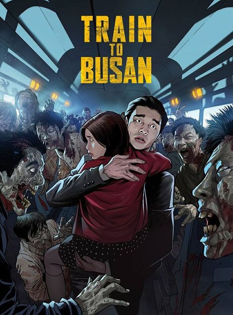 Train to Busan (2016). Train To Busan Movie, Train To Busan, Poster Horror, Full Mon, Express Train, Train Art, English Movies, Horror Movie Characters, Best Horrors