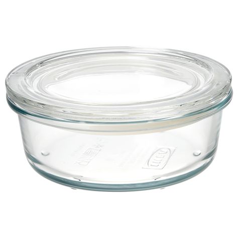 IKEA 365+ Food container with lid, glass, 14 oz The food container is made of oven-safe glass and can be used as an oven/serving dish. The container is made of glass, which does not absorb odors or discolor from tomato sauce, etc, so the food container is easy to clean. Ikea Glass, 365 Jar, Ikea Food, Food Storage Organization, Bowl Of Cereal, Ikea 365, Plastic Food Containers, Fridge Storage, Cashew Cream