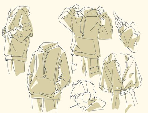 Clothes Practice, Concept Art Tutorial, Clothing Sketches, Drawing Anime Clothes, Amazing Drawings, Figure Drawing Reference, Art Prompts, Drawing Clothes, Book Art Drawings