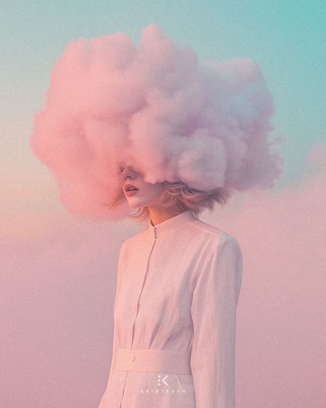 ☁️ #cloudhead #cloudwoman #dreamy #surreal #surrealism #midjourney #midjourneyart #midjourneyai #k4vn Surrealism, Quick Saves, Art