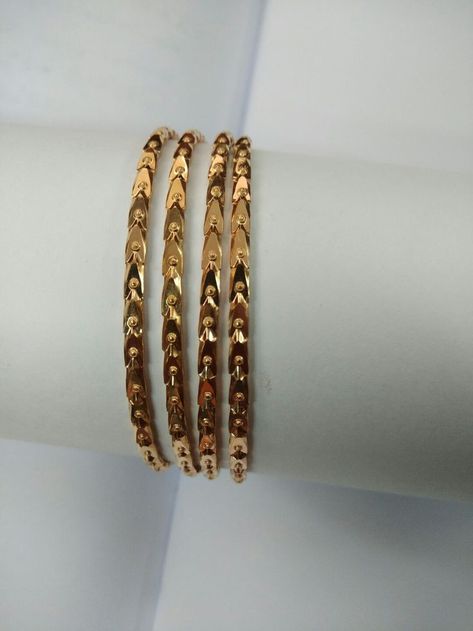 Gold bangle design Bangles Models Gold, Gold Bangles Design Daily Wear Latest, Gold Bangle Design, Simple Bangles, Fancy Bangles, Simple Gold Bangle, Gold Bridesmaid Necklace, Bangle Design, Gold Jewels Design