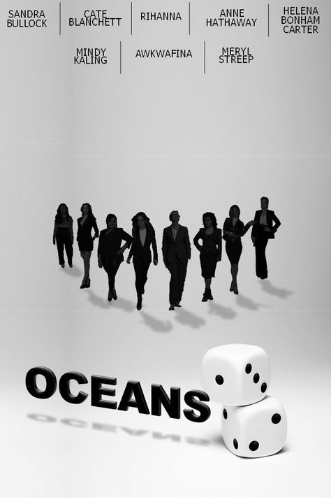 Ocean's Eight - 2018 Ocean 8 Movie, Debbie Ocean, Ocean's Eight, Oceans Eight, Oceans 8, The Heist, Bonham Carter, Detective Agency, Title Sequence