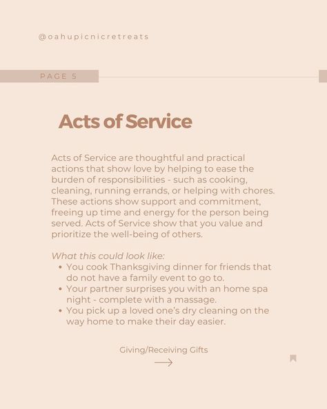 On the flip side of knowing these love languages is knowing your partner won’t just notice when you speak their love language, they will also notice when you don’t. 👀 🔹Words of Affirmation - they may feel a lack of love if you don’t express yourself to them verbally. 🔹Quality Time - they may feel a lack of love if you do not make time for them. 🔹Physical Touch - they may feel a lack of love if you are not intimate with them. 🔹Acts of Service - they may feel a lack of love if you - let’s s... Love Language Acts Of Service Ideas, Lack Of Love, Acts Of Service, 5 Love Languages, Spa Night, Physical Touch, Love Language, Family Event, Words Of Affirmation