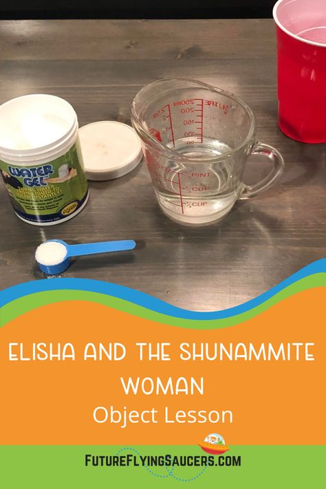 Elisha and the Shunammite Woman Object Lesson Elisha And The Shunammite Woman, Ministry Outreach Ideas, Shunammite Woman, Children's Church Lessons, Samaritan Woman, Outreach Ideas, Sunday School Curriculum, Bible Object Lessons, Family Ministry