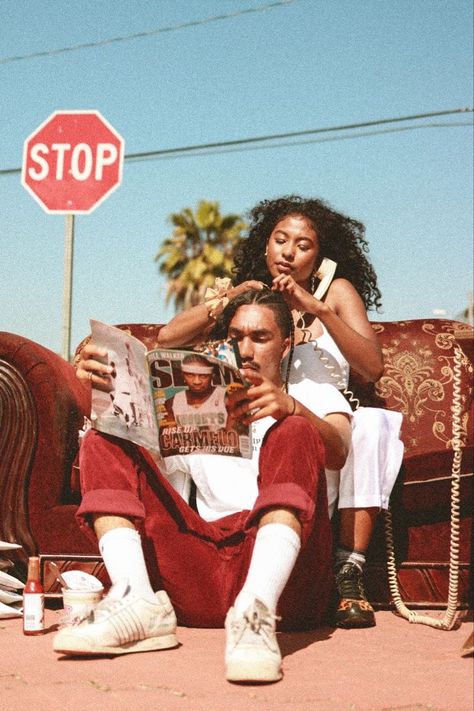 Concept Shoot, Streetwear Photoshoot, Iphone Themes, Creative Fashion Photography, Actor Headshots, Vintage Photoshoot, Creative Photoshoot Ideas, Black Photography, Black Love Couples