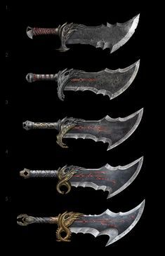 Blades Of Chaos, God Of Wars, Symbole Viking, 다크 판타지, Cool Swords, 영감을 주는 캐릭터, Video Game Art, Tao, Game Art