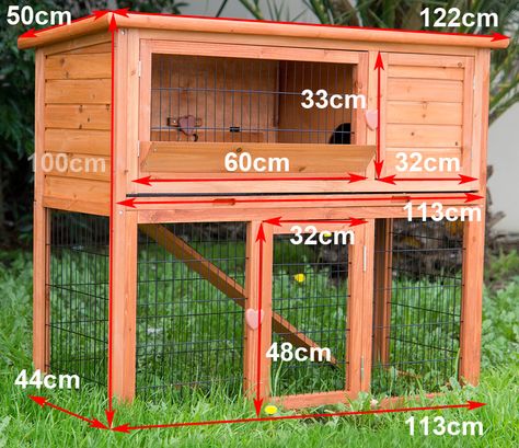 Rabbit Hutch Plans, Large Rabbit Hutch, Diy Rabbit Hutch, Outdoor Rabbit, Outdoor Rabbit Hutch, Rabbit Farm, Meat Rabbits, Bunny Hutch, Raising Rabbits