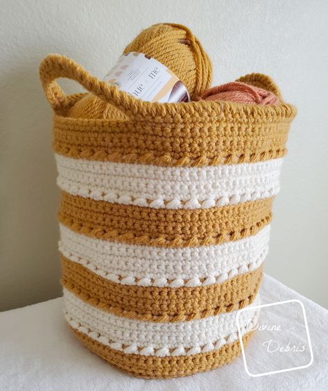 Patterns Archives - Crochet Bin, Crochet Basket Patterns, Easy Crochet Basket Pattern, Easy Weekend Projects, Crochet 101, Heart Blanket, Crochet Baskets, Leaving Room, Boy Blanket