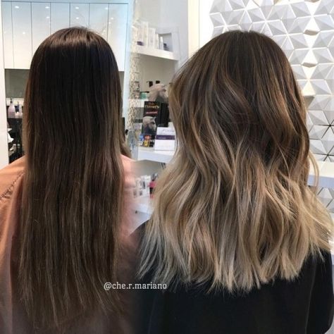 Brunette Bayalage, Bilage Hair, Lob Cut, Baylage Hair, Lob Hairstyle, Balayage Hair Blonde, Hair Styles 2017, Brown Blonde Hair, Hair Color Balayage