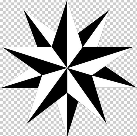 Artwork Black And White, Black And White Circle, Star Png, White Circle, Five Pointed Star, Five Points, Free Png, Color Trends, 5 Star