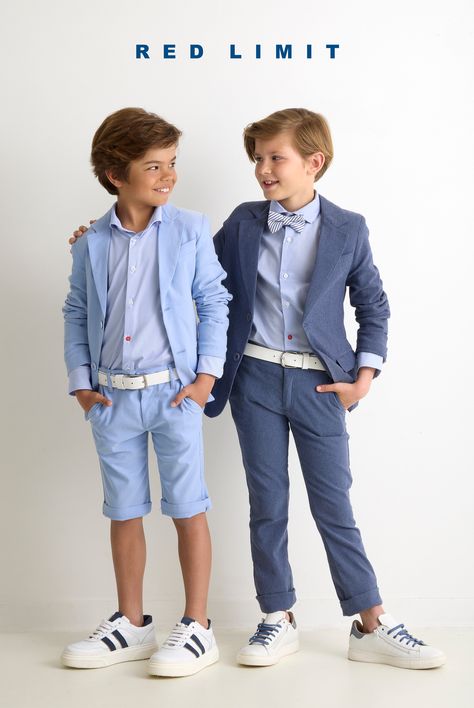 suits Beach Wedding Attire, Kids Wedding, Wedding With Kids, Wedding Looks, Wedding Attire, Formal Wear, Wedding Hair, Boy Fashion, Beach Wedding