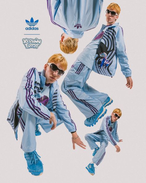 Adidas Baggy Pants, Kerwin Frost, Ringer Shirt, Adidas Tracksuit, Baggy Pants, Baggy Pant, The Crazy, Adidas Originals, Universe