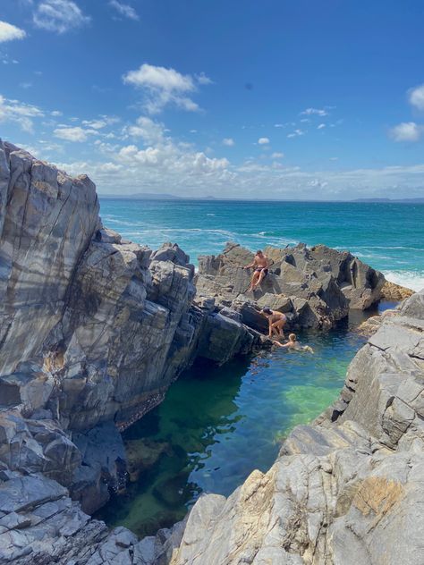 Fairy Pools Noosa, Noosa Fairy Pools, Noosa Australia Aesthetic, Australia Instagram Pictures, Noosa Aesthetic, East Coast Australia, Noosa Beach, Noosa Australia, Gap Year Travel