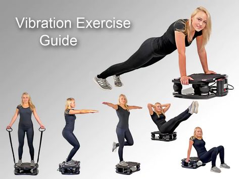 Vibration Plate Challenge, Whole Body Vibration Workout, Vibration Plate Exercises Workouts, Vibration Plate Exercises For Stomach, Power Plate Workout, Plate Exercise, Vibrations For Your 🐱, Vibrating Plate, Plate Workout