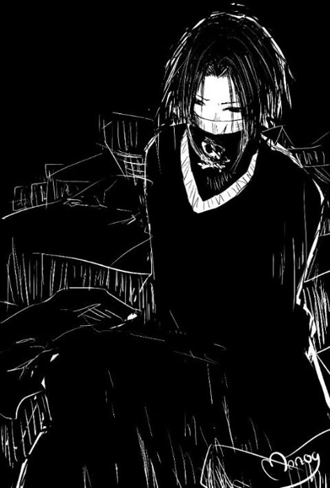 Feitan Hunter x Hunter Feitan Portor, Phantom Troupe, Hunter X Hunter, Anime Icons, Banners, Wallpapers, My Saves, Black And White, Anime