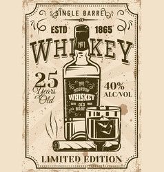 Whiskey Poster, Bottle Of Whiskey, Vintage Whiskey, Whiskey Label, Bar Poster, Cute Diy Room Decor, Typography Poster Design, Retro Advertising, Graphic Design Lessons