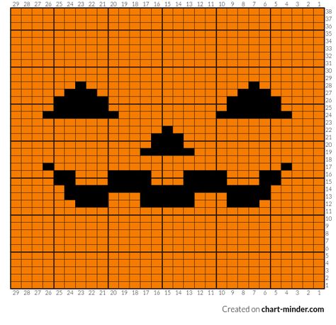 Free Knitting Pattern: Halloween Potholder! | Sarah Faith Crafts - Free Knitting and Crochet Patterns Pumpkin Graph Pattern, Halloween Scarf Knitting Pattern, Knitting Halloween Patterns, Knit Halloween Patterns, Knitting Charts Free Simple, Fall Crochet Grid, Crochet Halloween Sweater Pattern Free, Halloween Knitting Charts, Halloween Knit Sweater