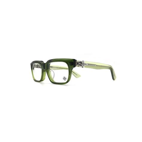 Chrome Hearts Chrome Hearts VAGILLIONAIRE I Green Glasses Frame | Grailed Chrome Heart Glasses, Chrome Glasses, Green Glasses Frames, Chrome Hearts Glasses, Green Glasses, Mens Glasses Fashion, Heart Glasses, Green Chrome, Cute Glasses