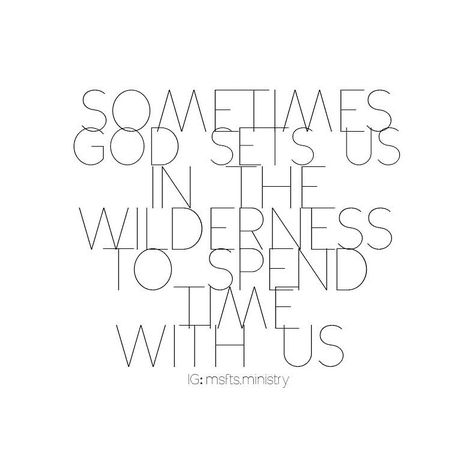 Sometimes we go through the wilderness; tough situations, rough seasons, trials and tribulations; because God saw something in your life where He needed much needed time with you. God wants to intimately know you and God wants you to intimately know and fully trust Him. David was in the wilderness for two years. During that time, his relationship with God strengthen because he opened his heart and let God in. He talked to God when he was sad, happy, confused, tired. David held nothing back. God Trials Quotes Tough Times Faith, Wilderness Season, Trials Quotes, Stand Firm, Connecting With God, True Lines, Quotes Bible, Relationship With God, Hard Days