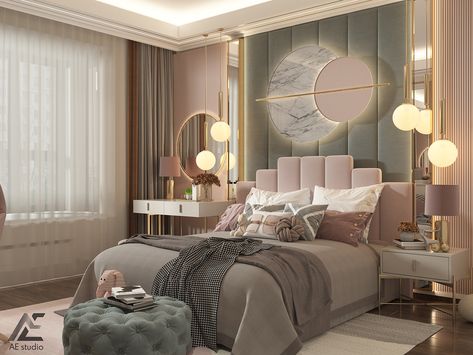 Luxury Bedroom Design Classy, Teenager Bedroom Design, Classy Rooms, Bedroom With Bathroom, Luxe Bedroom, Luxury Room Bedroom, Bedroom Interior Design Luxury, Classy Bedroom, Modern Luxury Bedroom