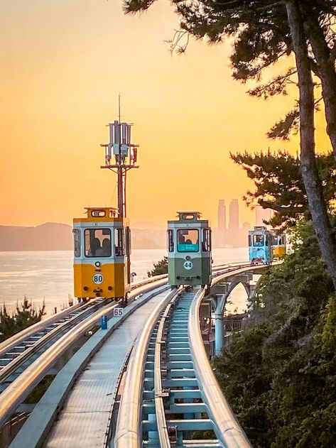 The Delightful Haeundae Sky Capsule Busan | My Experience + 5 Booking Tips To Make It Easy » Travel-Stained Busan Sky Capsule, Social Media Famous, Seoul Korea Travel, Busan Korea, South Korea Travel, How To Book, Train Tickets, Korea Travel, Seoul Korea