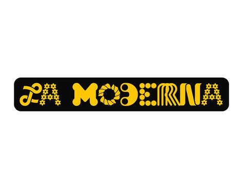 La Moderna Pasta Logo – Lance Wyman Lance Wyman, Alphabet Pasta, Unique Lettering, Alphabet City, Hunter Gatherer, Digital Graphic Design, Letter Box, Type Design, Hand Designs