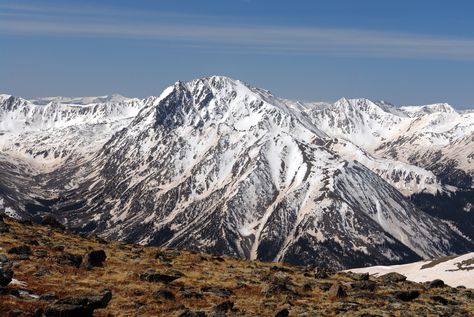 La Plata Peak as seen from the south ridge of Mount Elbert. Description from summitpost.org. I searched for this on bing.com/images Mount Elbert, Bighorn Sheep, Continental Divide, The Rocky Mountains, Colorado Mountains, Mountain Home, Mount Rainier, Cool Wallpaper, Rocky Mountains