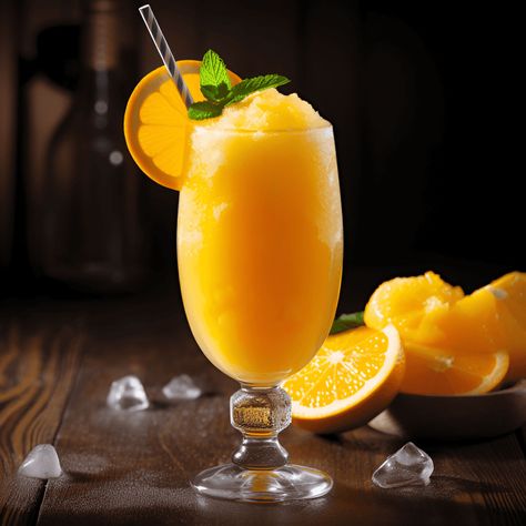 Frozen Vodka Drinks Slushies, Screwdriver Recipe, Screwdriver Drink, Screwdriver Cocktail, Types Of Vodka, Orange Juice Cocktails, Harvey Wallbanger, Slushy Drinks, Strong Drinks