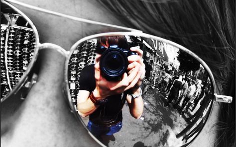 reflection-very-cool-photography-camera-toad-sunglasses-art-800 ... Higher Vibration, Reflection Pictures, Camera Wallpaper, Mirror Photography, Reflection Photos, Reflective Sunglasses, Reflection Art, Reflection Photography, Mirror Reflection