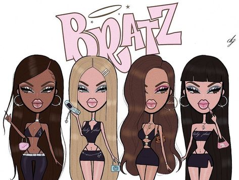 Bratz Doll Outfits, Cartoon As Anime, Cartoon Profile Pictures, Comic Art Girls, Dope Art, Bratz Doll, Cartoon Profile Pics, Profile Pics, Girls Cartoon Art