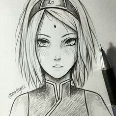 Naruto Drawing, Naruto Sketch Drawing, Naruto Sketch, Naruto Drawings, Naruto Shippuden Sasuke, Sakura Uchiha, Anime Drawings Tutorials, Naruto Art, Naruto Characters