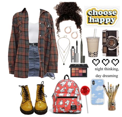 The friendly loner girl outfit ideas | The friendly loner girl Loner Outfit, Girl Aesthetic Outfits, Girl Outfit Ideas, College Casual, Coraline Aesthetic, Sophomore Year, Style Clothes, Outfit Maker, The Drama