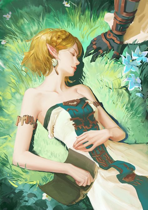 Princess Zelda Art, Loz Art, Botw Zelda, Princesa Zelda, Link Zelda, Nintendo Art, Zelda Art, Legend Of Zelda Breath, Zelda Breath