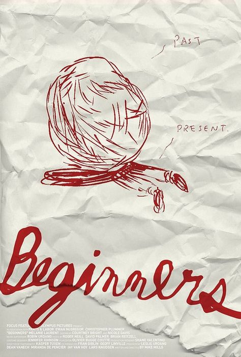 Beginners (2010) - Mike Mills Mike Mills, Movie Synopsis, Christopher Plummer, Ewan Mcgregor, Alternative Movie Posters, Artist Websites, Movie Poster, Aurora, Movie Posters