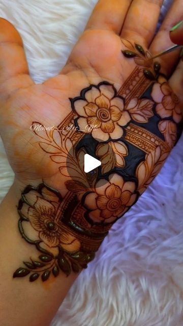 Simple Dubai Mehndi Designs, Henna Sleeve Tattoos For Women, New Mehandi, Diy Hair Treatment, Mehndi Artist, Mehndi Art, August 28, Diy Hair, Diy Hairstyles