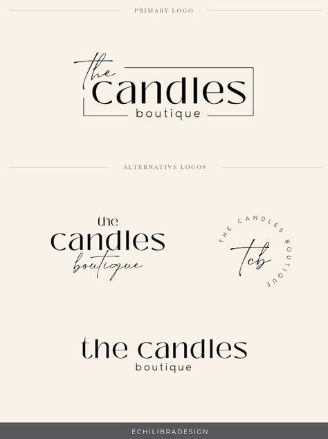 Candle Brand Name Ideas, Logo For Candle Business, Candle Logo Design Ideas, Candle Shop Logo, Therapy Logo, Candle Logo Design, Instagram Fonts, Letter Candles, Shop Name Ideas