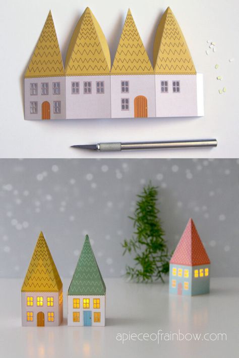 45 Amazing Christmas paper crafts & decoration ideas for kids & adults: easy DIY snowflake, stars, trees, ornaments, paper plate, cardboard, reindeer, printables, cards, etc! - A Piece of Rainbow, Christmas tree ideas, holiday crafts for kids, advent calendar, handmade, gifts, gift wrapping, modern, farmhouse, boho, Scandinavian, vintage, budget decor, dollar store, Anthropologie style, wall decor Paper Nativity Diy, Easy Christmas Decorations For Classroom, Cardboard Christmas Ornaments Diy, Cardboard Diy Christmas Decorations, Christmas Ideas Cards, Crafted Christmas Ornaments, Easy Paper Crafts For Adults, Stem Christmas Ornaments, Printed Paper Crafts