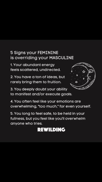 ReWilding For Women on Instagram: "…continuing on from our previous post, here’s another way to feel into the balance (or harmony) between your Masculine and Feminine. We’ll do more of this in Saturday’s YouTube live on Masculine Evolution. Join us in circle! All are welcome! You’ll find the link in our bio. 💛 #innerwork #soulgrowth #sacredfeminine #sacredmasculine #divinefeminineenergy #divinemasculineenergy" Divine Masculine And Feminine, Savage Life, Sacred Masculine, Healing Journaling, Divine Masculine, Soul Growth, Masculine And Feminine, All Are Welcome, Masculine Energy